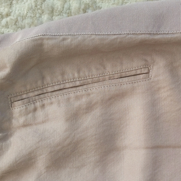 Banana Republic Linen Blend Skirt 0 Dusty Rose - Picture 9 of 14